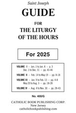 Catholic Book Publishing 2025 Guide for the Liturgy of the Hours