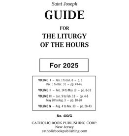 Catholic Book Publishing 2025 Guide for the Liturgy of the Hours