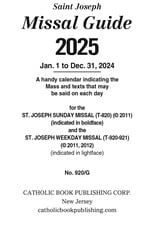 Catholic Book Publishing 2025 Guide for the St. Joseph Missal