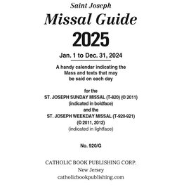 Catholic Book Publishing 2025 Guide for the St. Joseph Missal