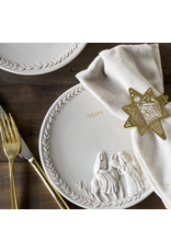 Christmas Journey Star of Bethlehem Napkin Rings (Set of 4)