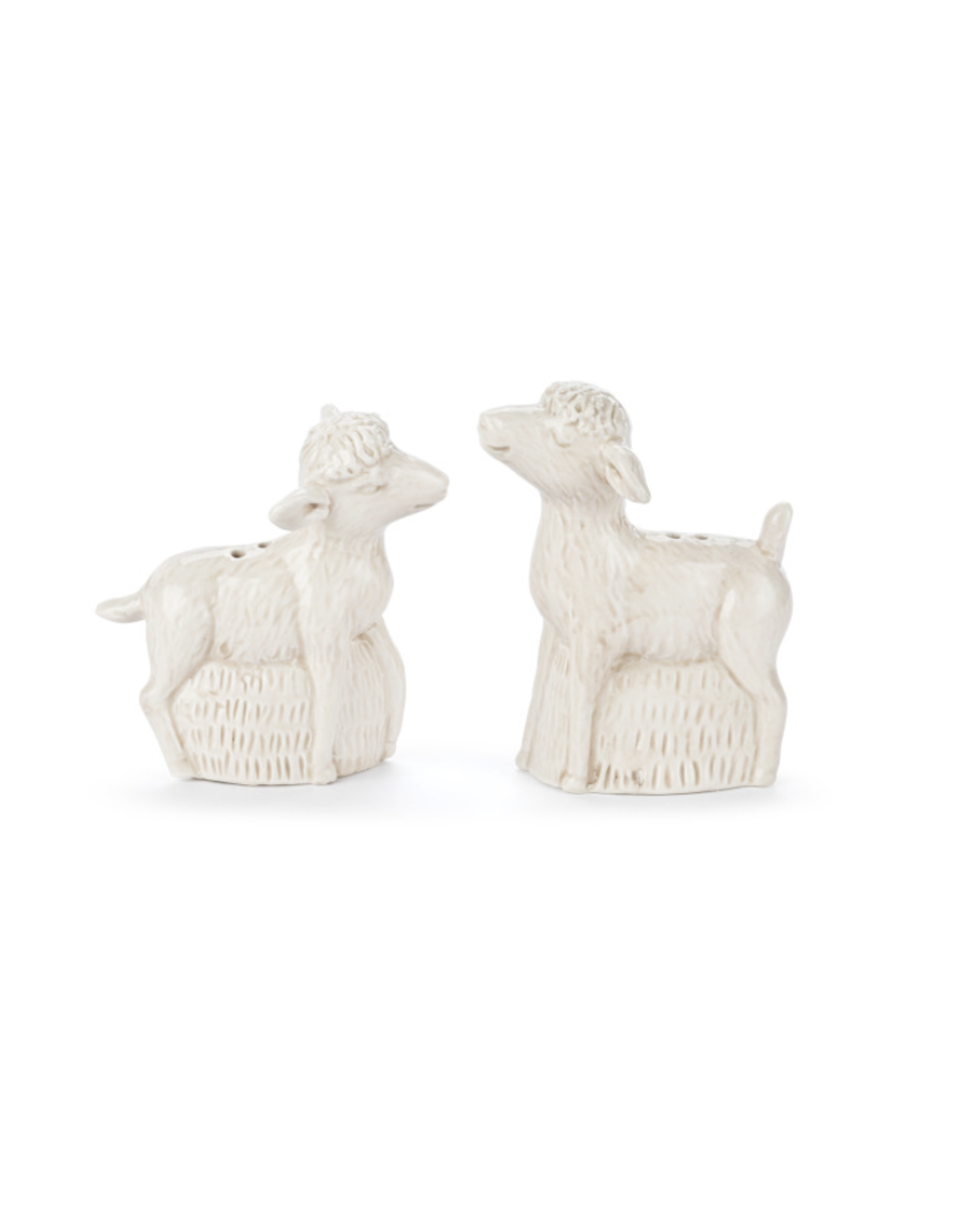 Christmas Journey Salt and Pepper Shakers - Nativity Lambs (Set of 2)