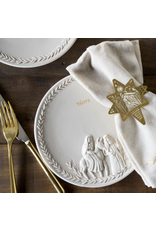 Christmas Journey Peace & Joy Linen Napkins (Set of 2)