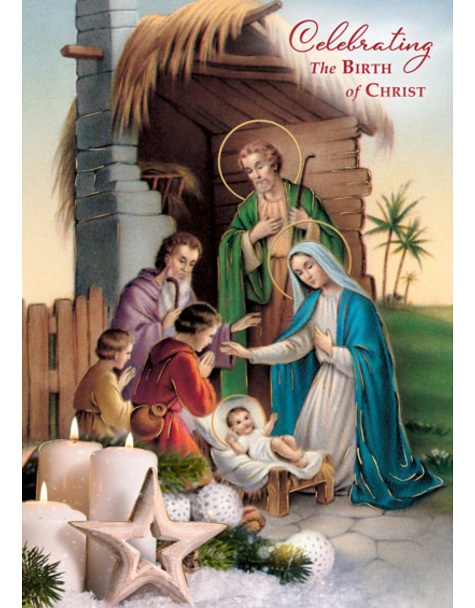 Greetings of Faith Boxed Christmas Cards - Celebrating the Birth (15)