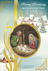 Greetings of Faith Boxed Christmas Cards - Merry Christmas & Happy New Year (15)