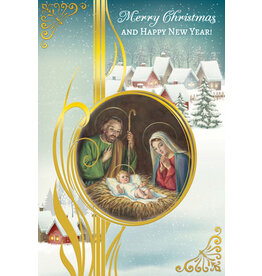 Greetings of Faith Boxed Christmas Cards - Merry Christmas & Happy New Year (15)