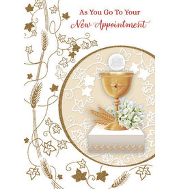 Greetings of Faith Card - New Appointment