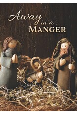 Hermitage Art Boxed Christmas Cards - Away in a Manger, KJV (12)