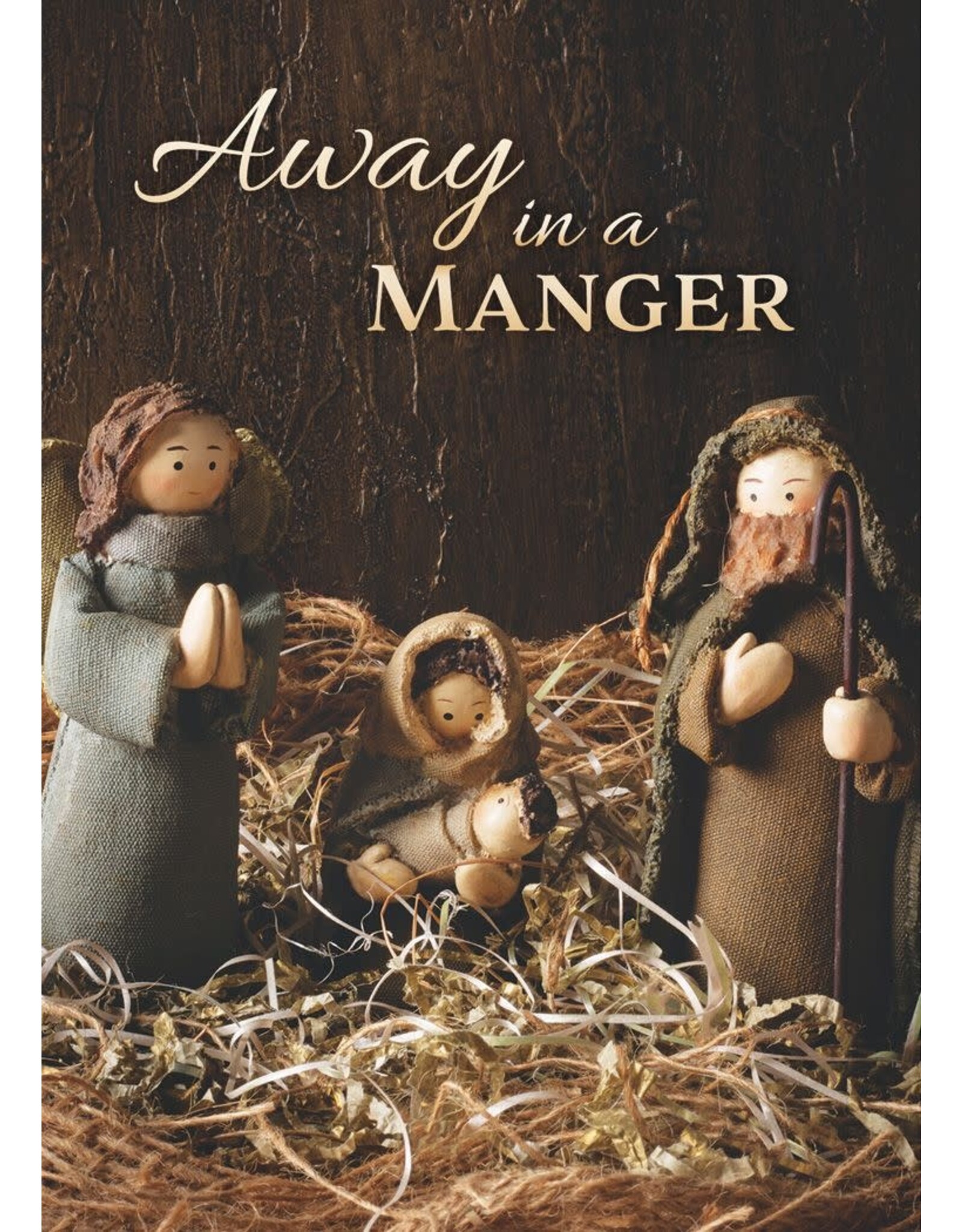 Hermitage Art Boxed Christmas Cards - Away in a Manger, KJV (12)