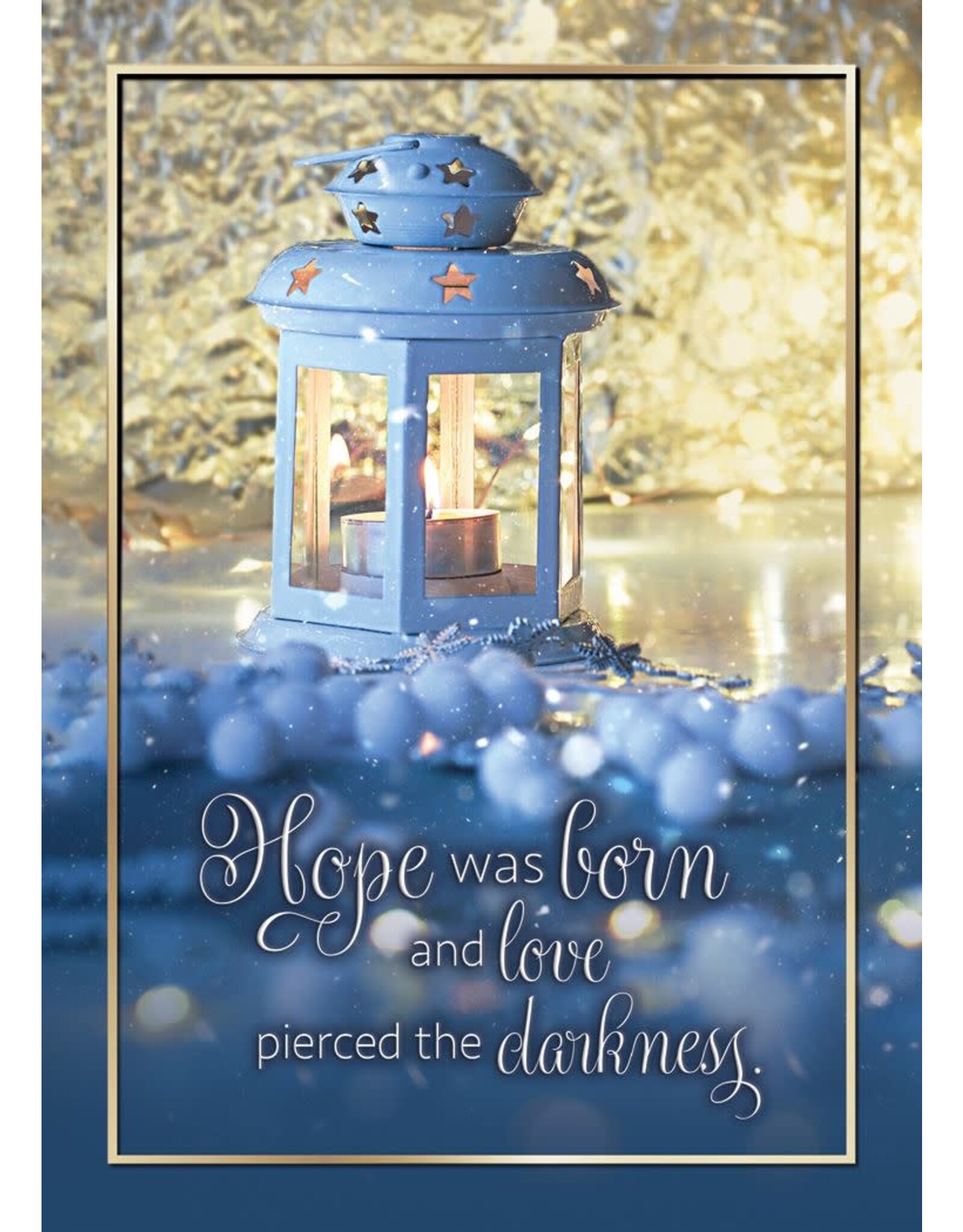 Hermitage Art Boxed Christmas Cards - Lights of Christmas, KJV (12)