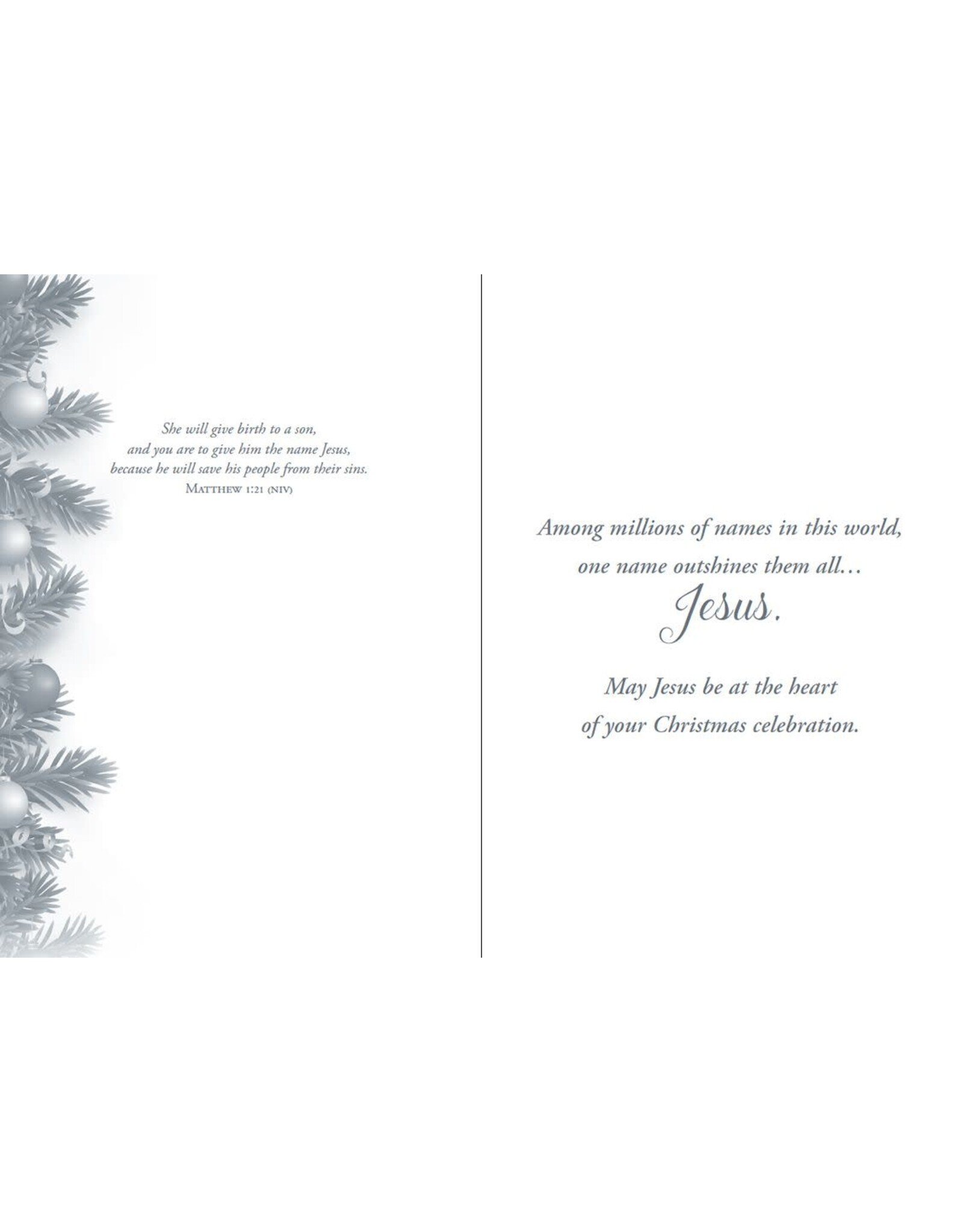 Hermitage Art Boxed Christmas Cards - Immanuel, NIV (12)