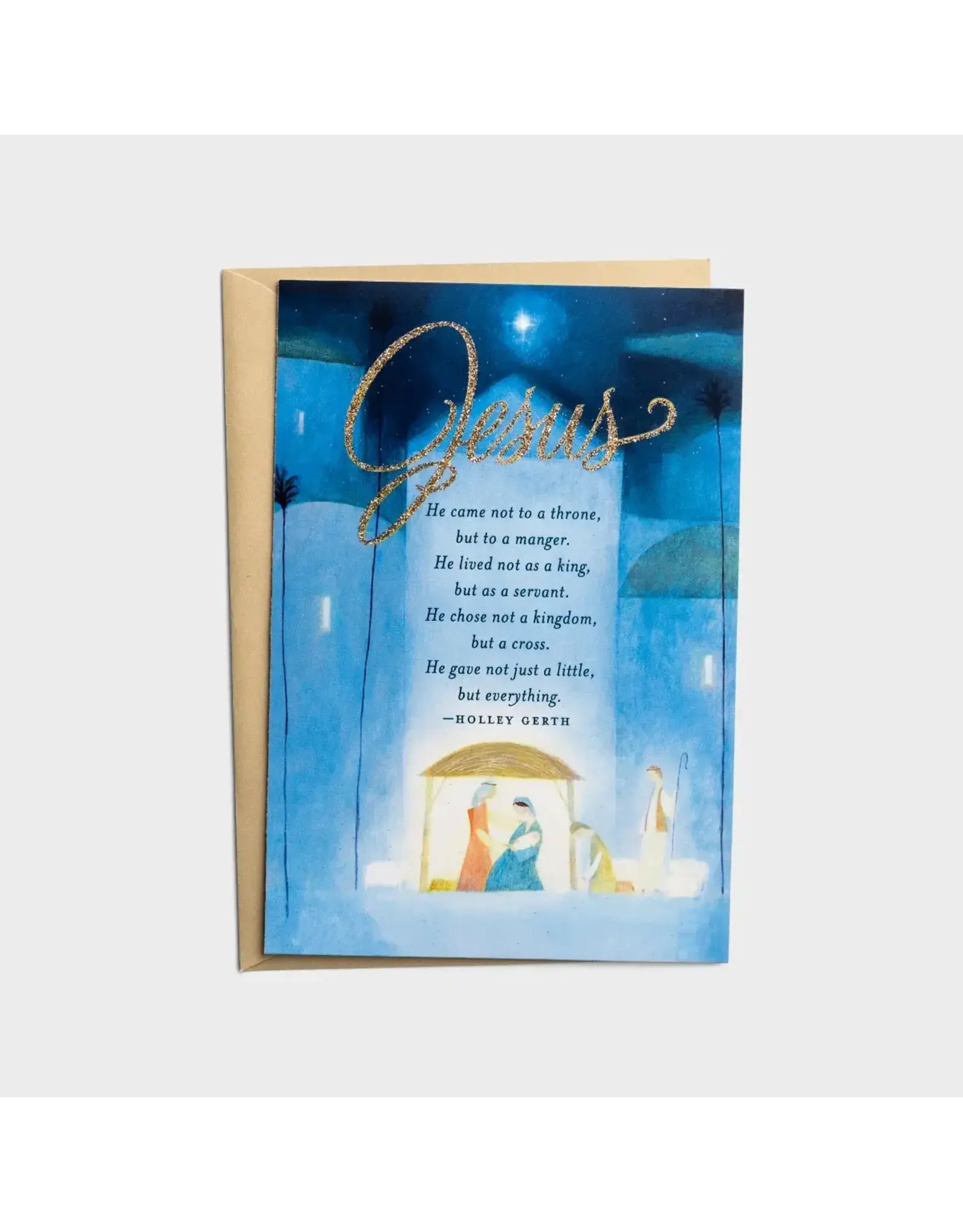 Dayspring Boxed Christmas Cards - Jesus He Came Not to a Throne (18)