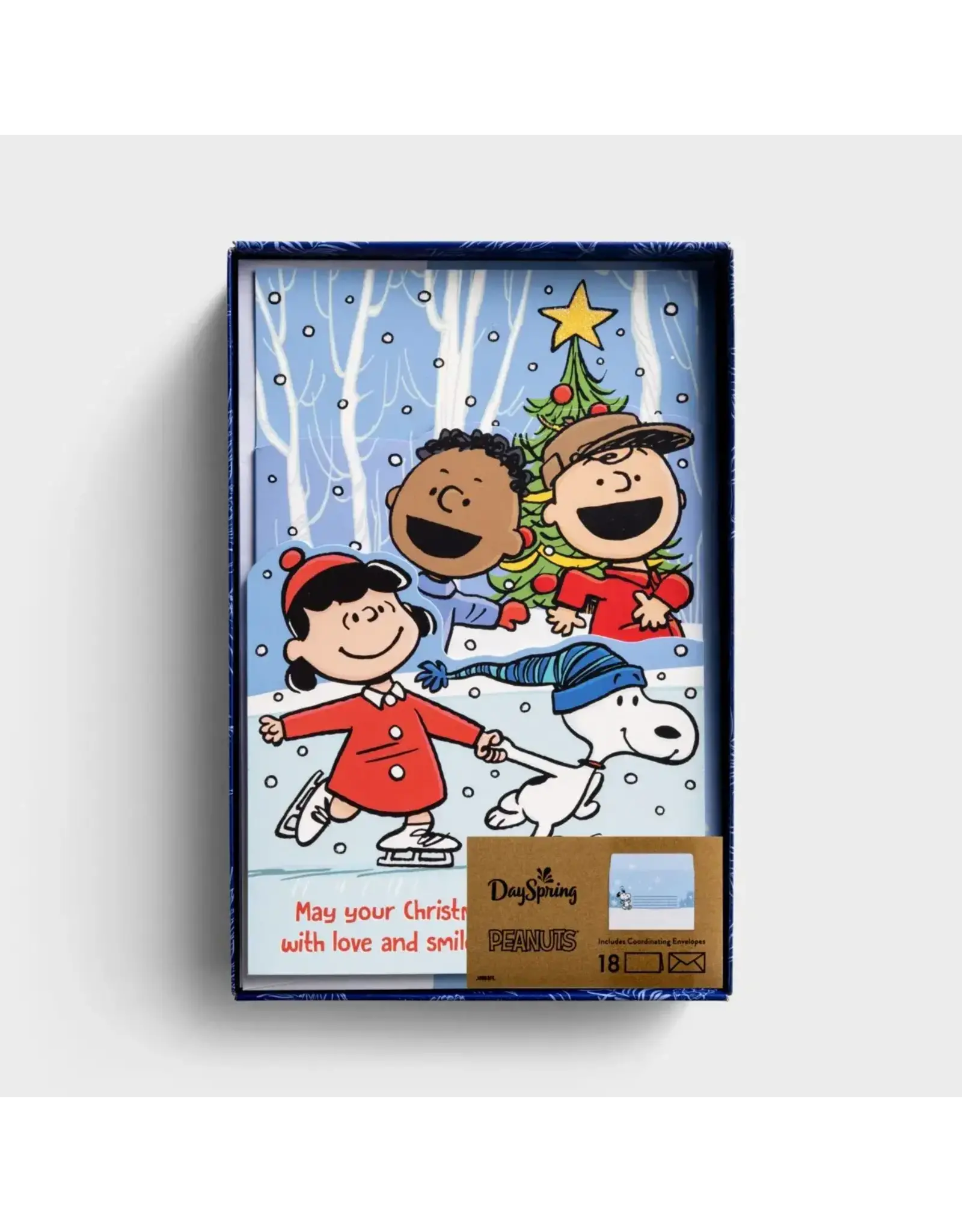 Peanuts Boxed Christmas Cards - Peanuts - May Your Christmas Shine So Bright (18)