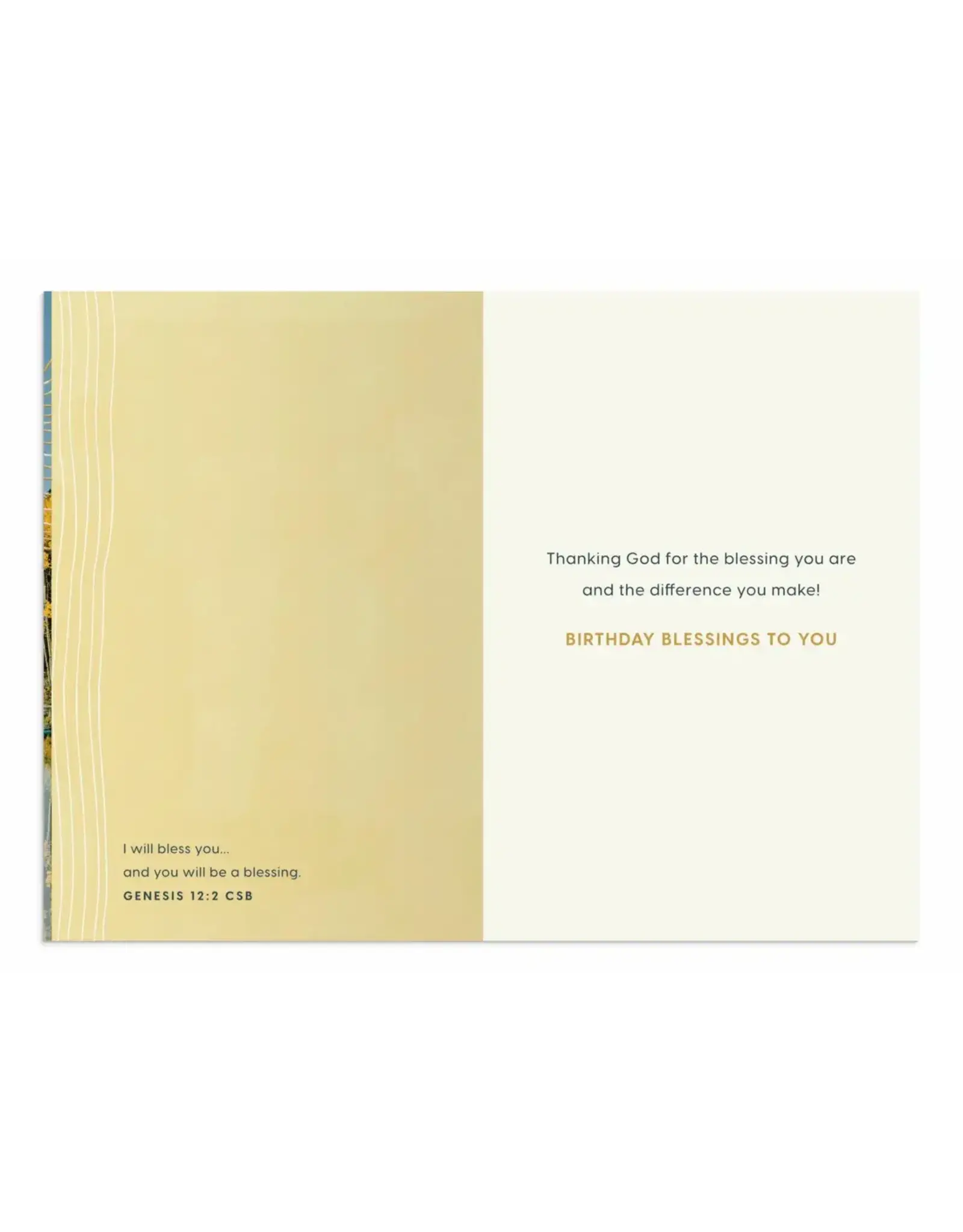 Dayspring Birthday Card - Made to Reflect God's Glory