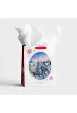 Dayspring Christmas Gift Bag - Thanking God for You (Large)