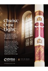 Cathedral Candle Christ Our Light Paschal Candle