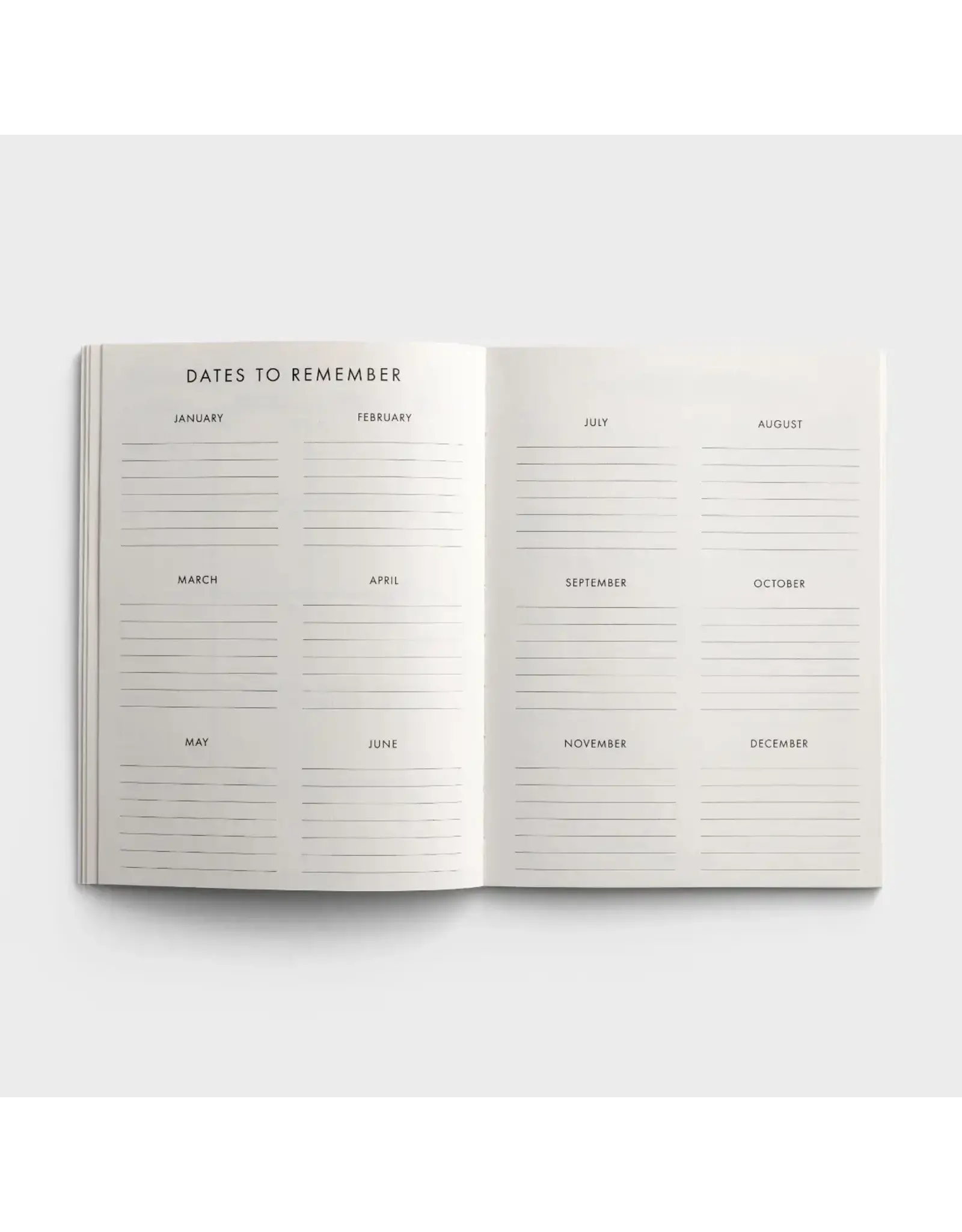 Dayspring 2025 Planner - In Him All Things Hold Together