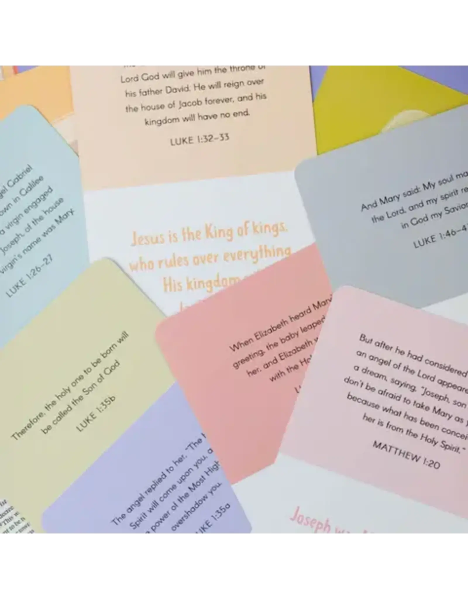 The Daily Grace Co. Advent Cards for Little Hearts