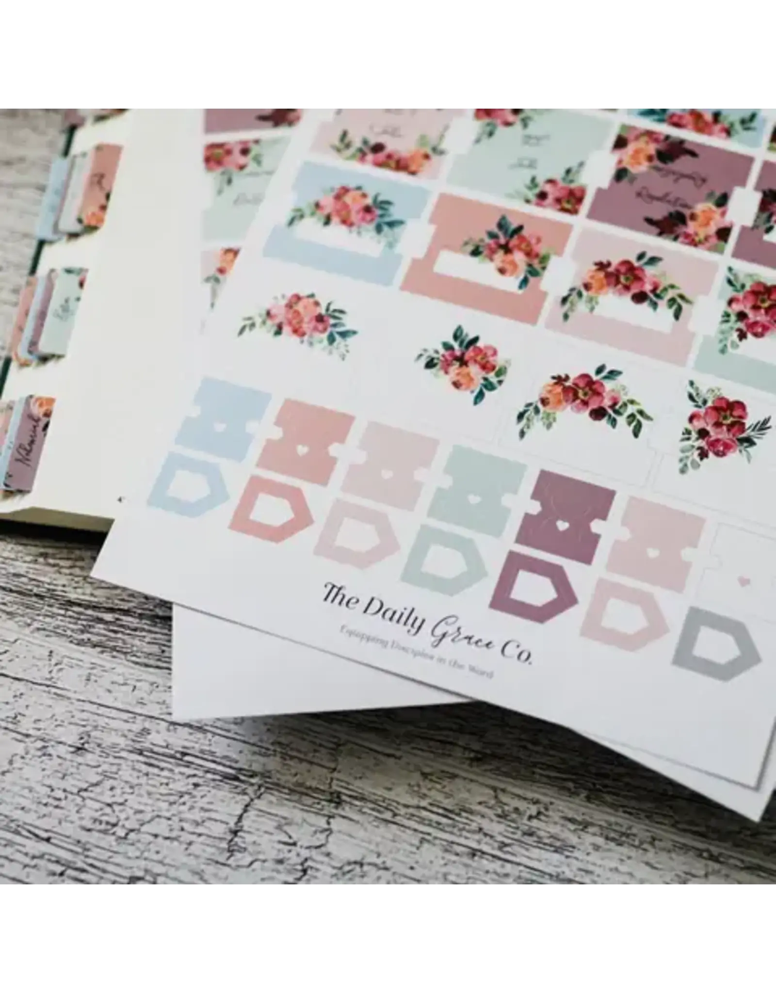 The Daily Grace Co. Bible Tabs - Floral