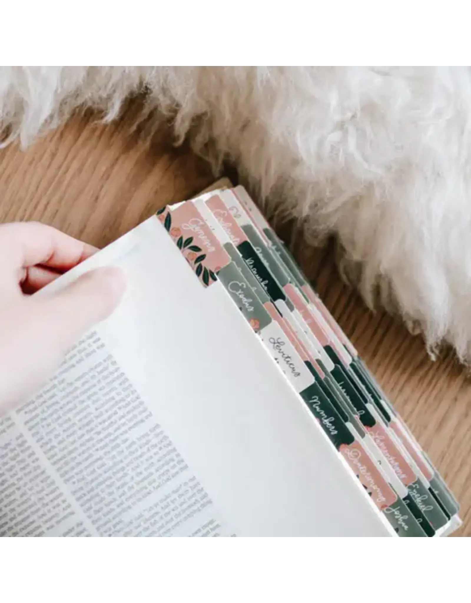 The Daily Grace Co. Bible Tabs - Garden Floral