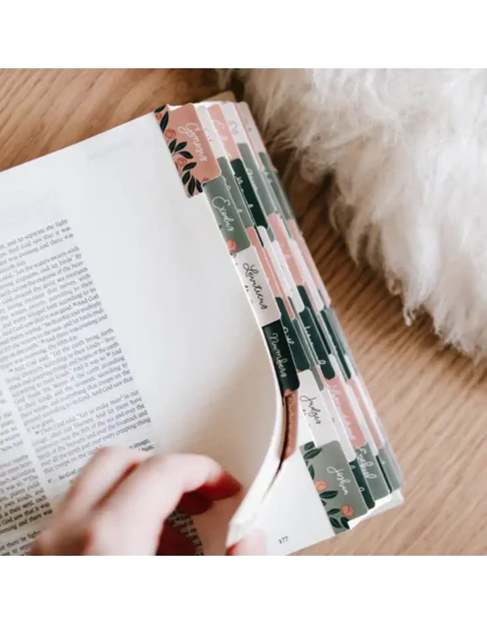 The Daily Grace Co. Bible Tabs - Garden Floral