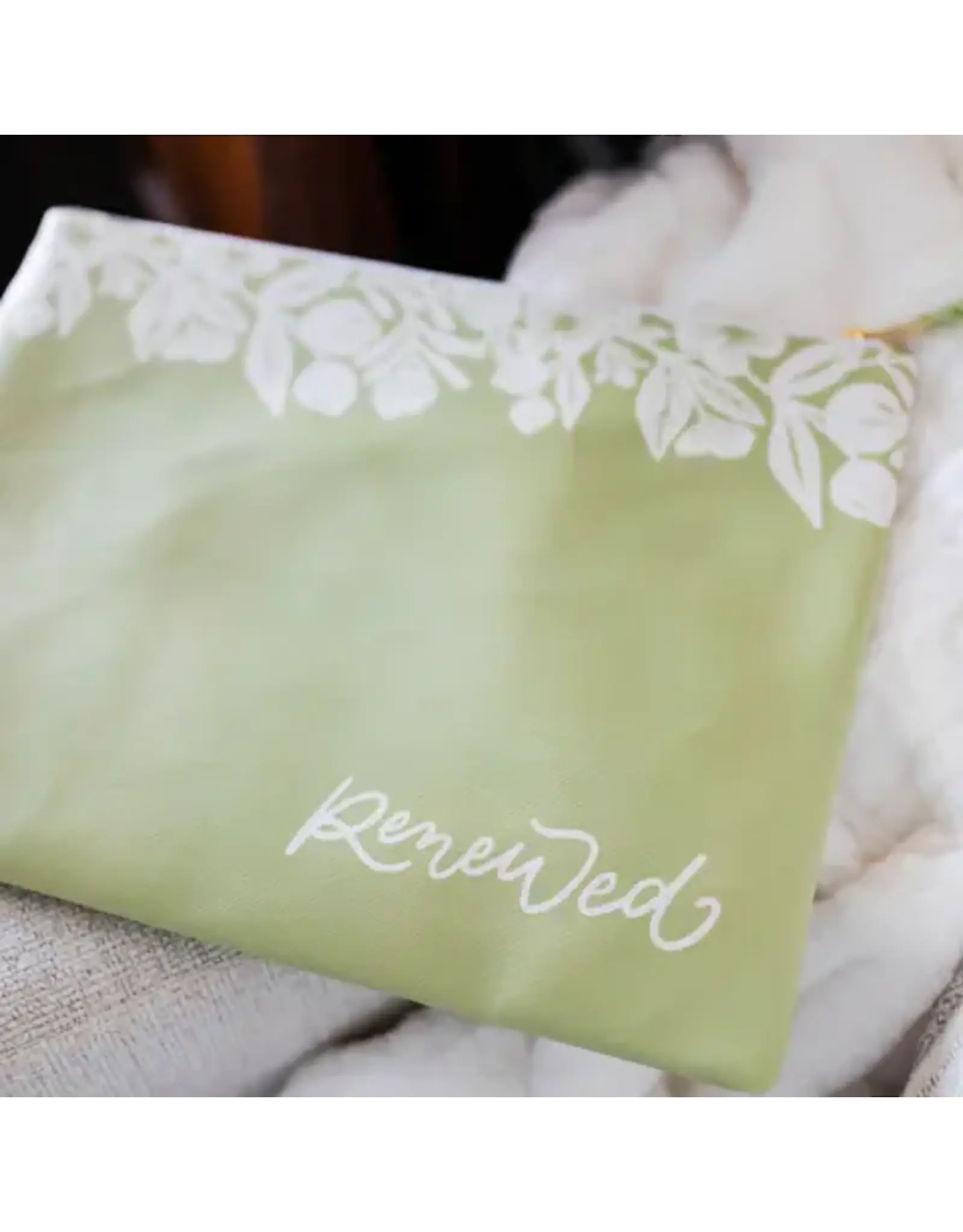 The Daily Grace Co. Pouch - Renewed, Laurel Green