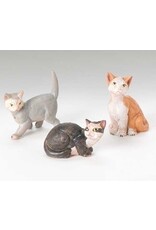 Fontanini Fontanini - Cats, 3pc (5" Scale)