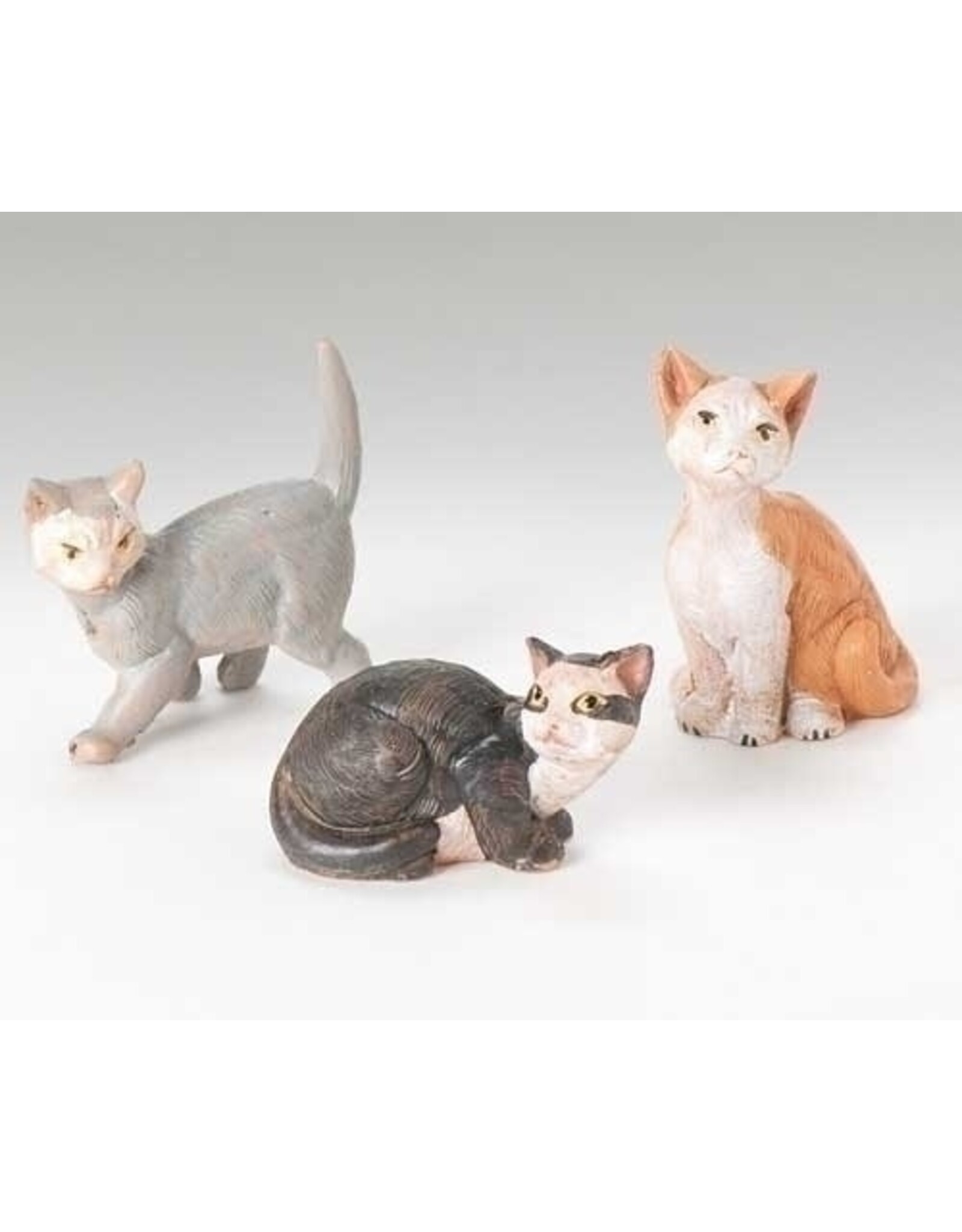 Fontanini Fontanini - Cats, 3pc (5" Scale)
