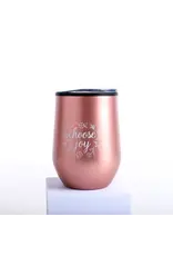 Swanson Tumbler - Choose Joy, Rose Gold