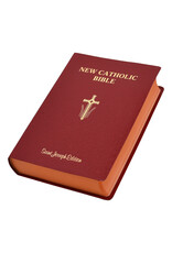 Catholic Book Publishing NCB (New Catholic Bible), Giant Print - Red Imitation Leather