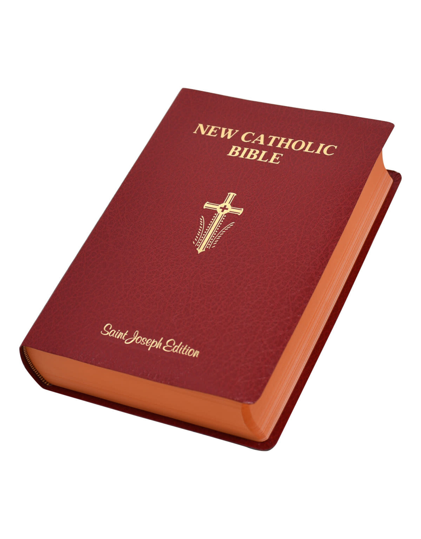 Catholic Book Publishing NCB (New Catholic Bible), Giant Print - Red Imitation Leather