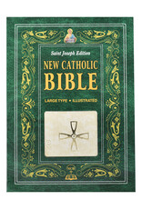 Catholic Book Publishing NCB (New Catholic Bible), Large Type - White
