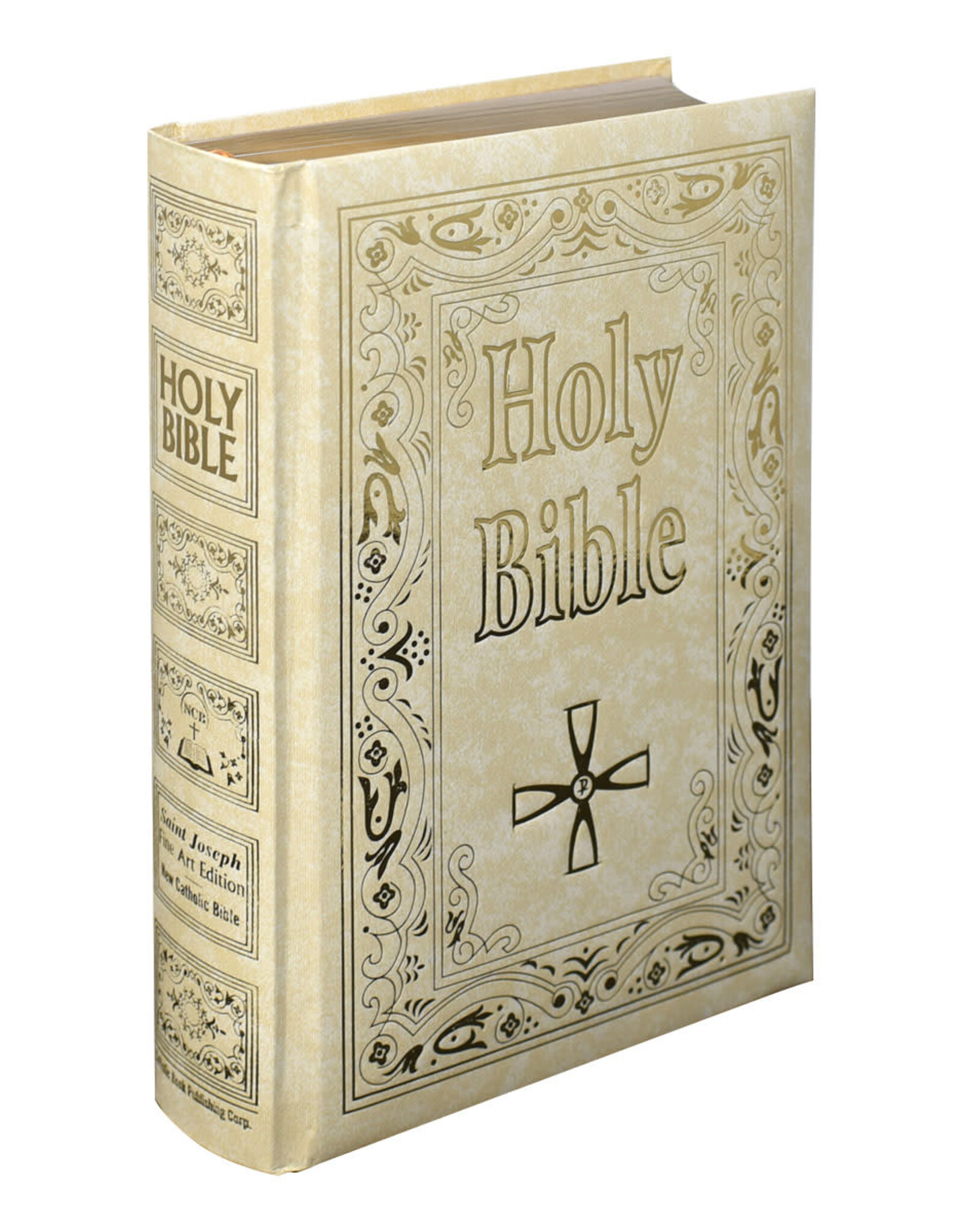 Catholic Book Publishing NCB (New Catholic Bible), Large Type - White