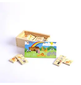 Swanson Noah's Ark Wood Dominoes