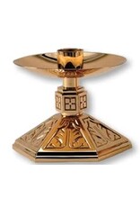 Regal Altar Candlestick 5.5" Satin Bronze