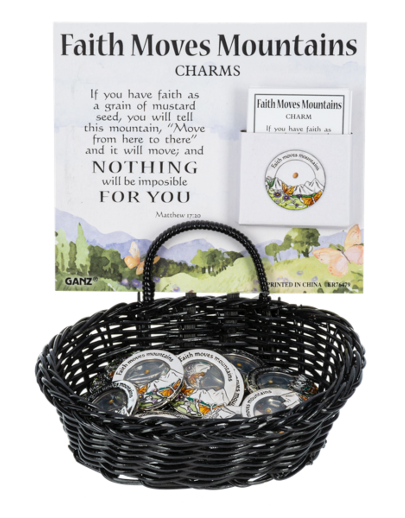 Ganz Faith Moves Mountains Pocket Charm