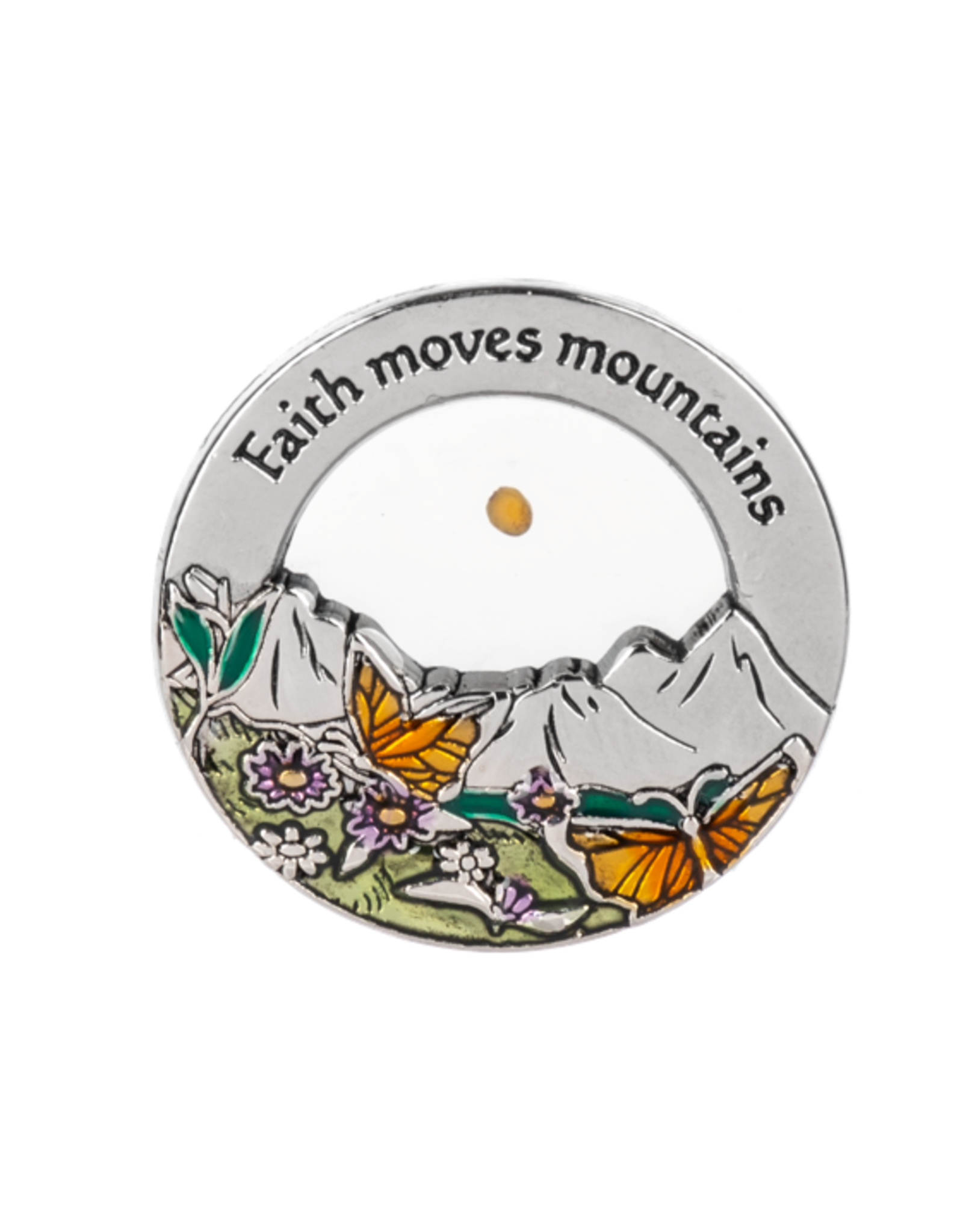 Ganz Faith Moves Mountains Pocket Charm