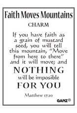 Ganz Faith Moves Mountains Pocket Charm