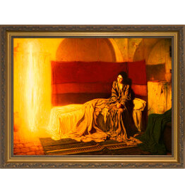 Nelson Art Annunciation by Henry Ossawa Tanner Framed Art Picture 8"x10"