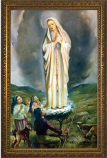 Nelson Art Our Lady of Fatima Framed Art Picture 12x18