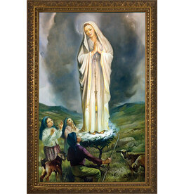 Nelson Art Our Lady of Fatima Framed Art Picture 12x18