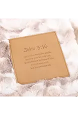 Swanson Fluffy Throw Blanket - John 3:16