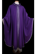 Gamma Chasuble, Jacquard Fabric (97% Wool, 3% Lurex)
