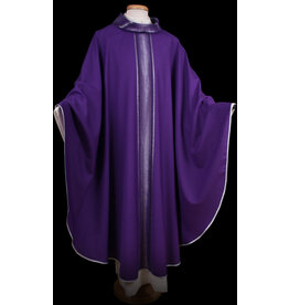Gamma Chasuble, Jacquard Fabric (97% Wool, 3% Lurex)