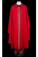 Gamma Chasuble, Jacquard Fabric (97% Wool, 3% Lurex)