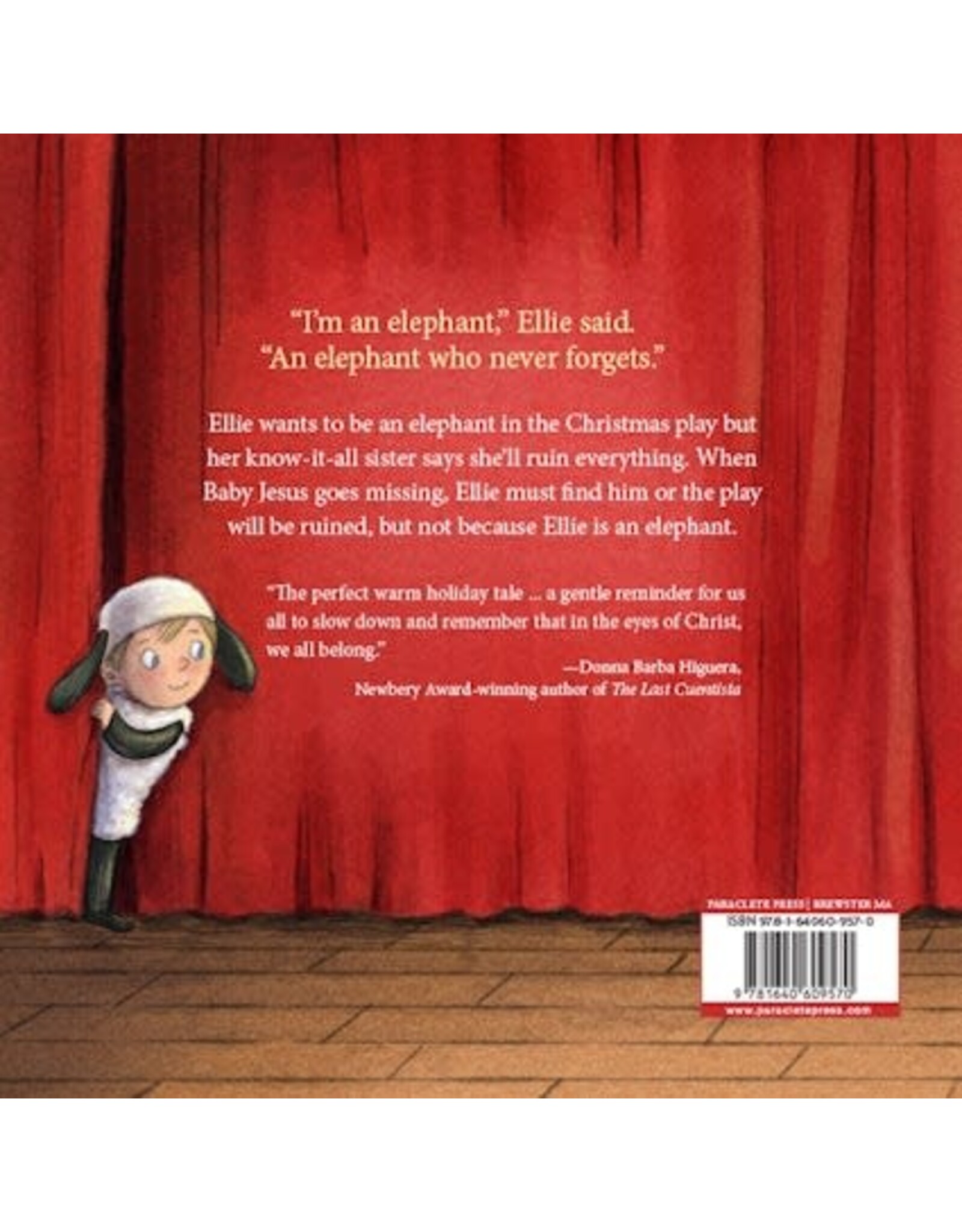 Paraclete Press Christmas Elephant