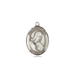 Bliss St. Philomena Medal, Sterling Silver