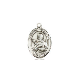Bliss St. Francis Xavier Medal, Sterling Silver