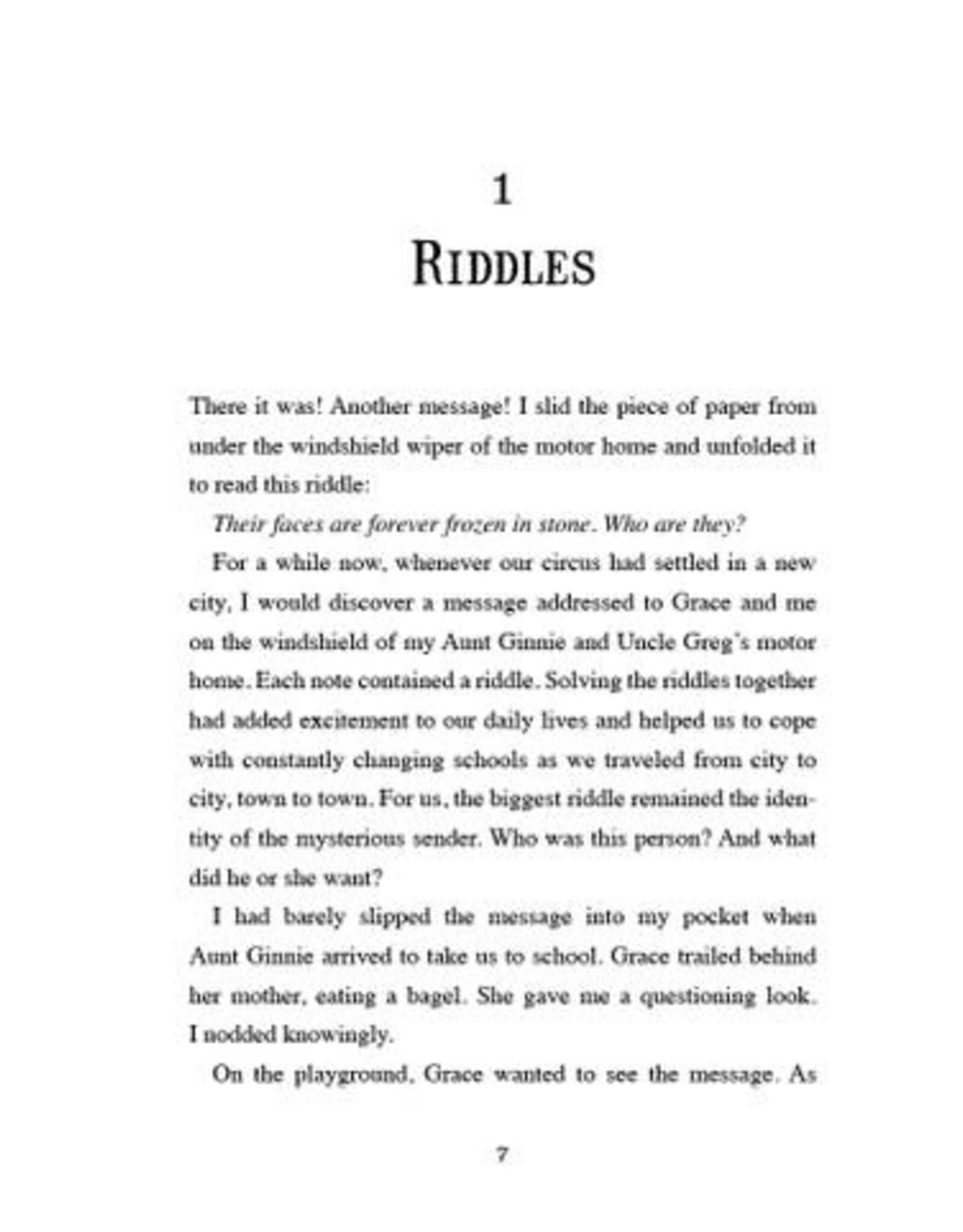 Ignatius Press Mysteries at Gloria Circus