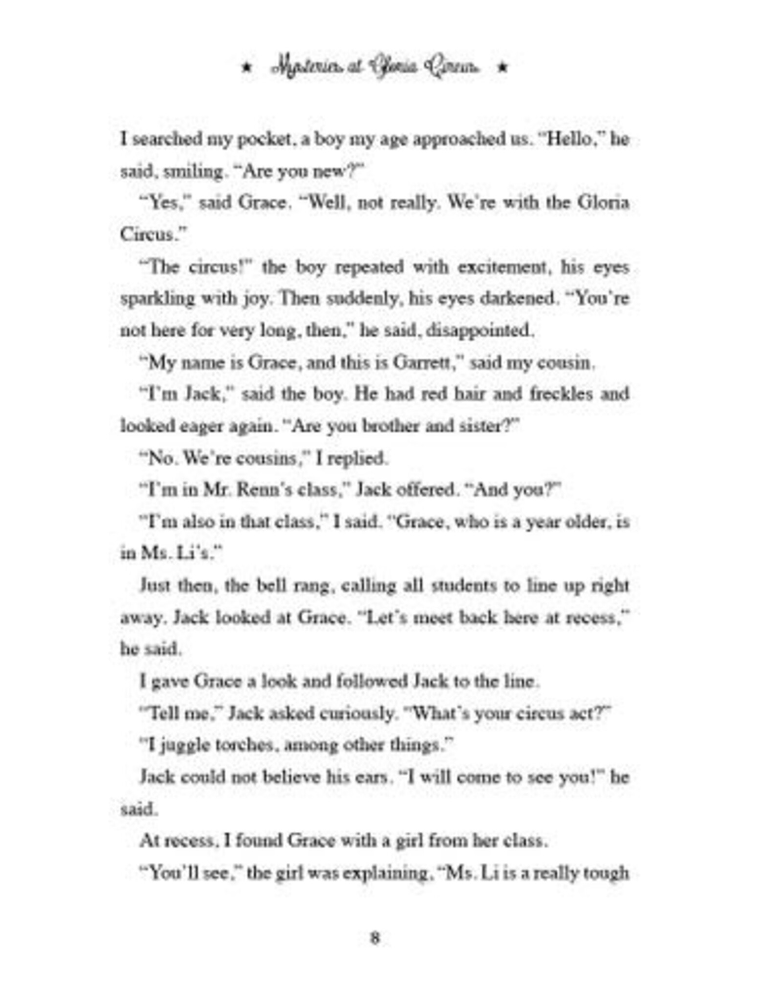 Ignatius Press Mysteries at Gloria Circus